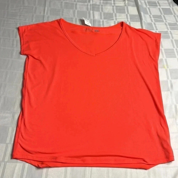 MPG CORAL boxy t shirt,oversized,bright,activewear,PTP 20”,NWT - Picture 3 of 9